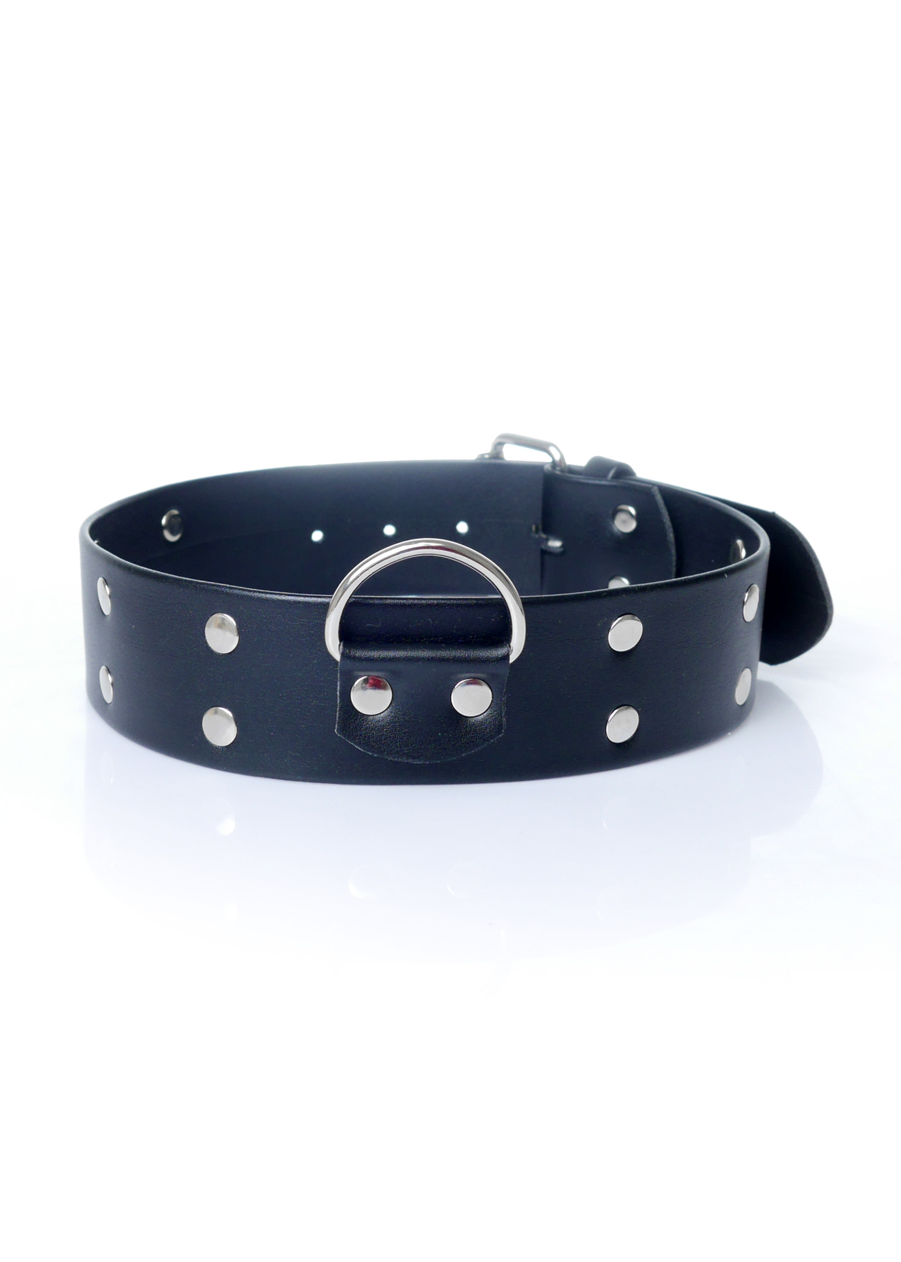 Fetish Fantasy Collar With Studs 4 Cm - Obroża na szyję z ćwiekami ▶️▶️ DYSKRETNIE ▶️ GWARANCJA ▶️ PRZESYŁKA 24h ▶️