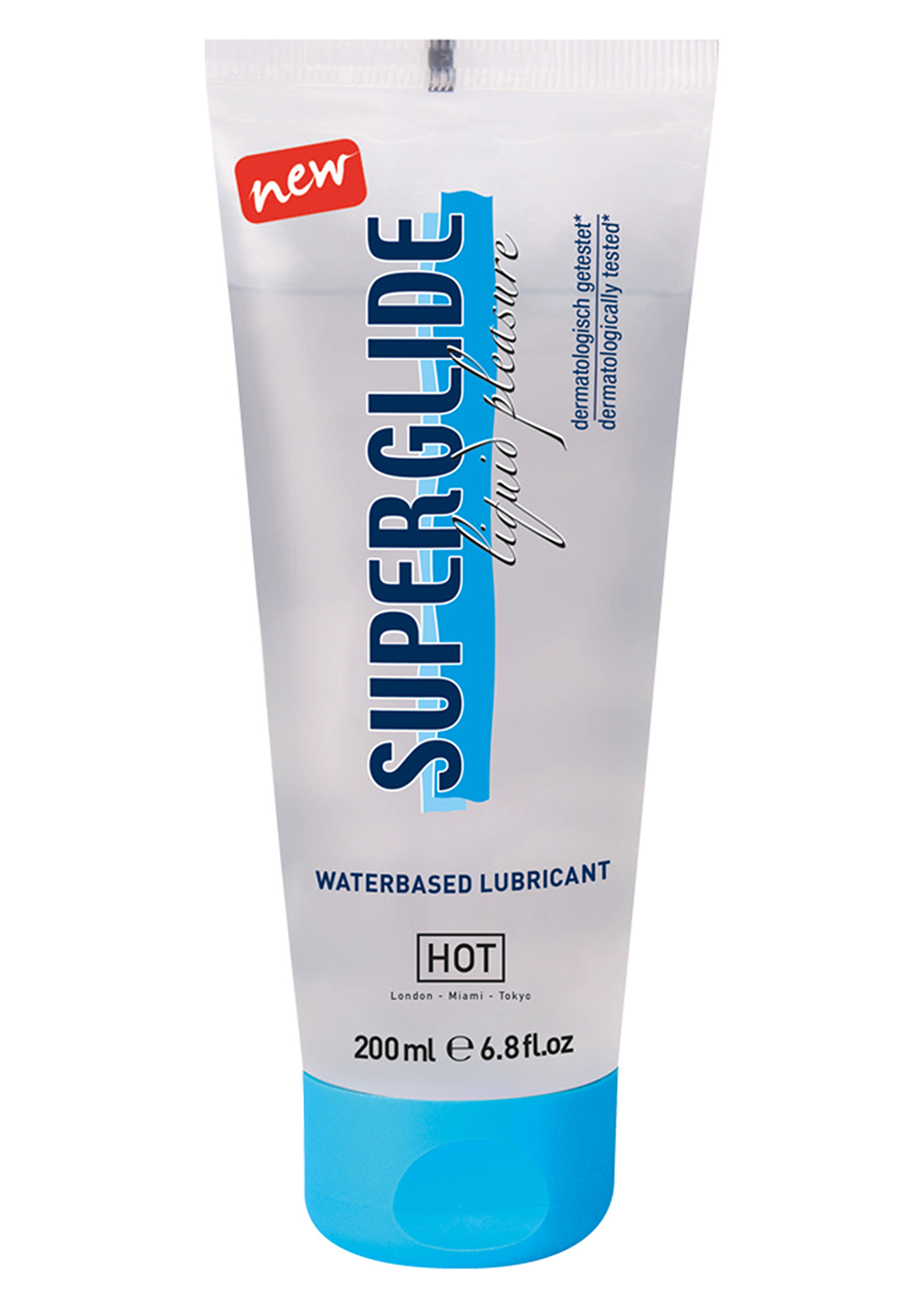 HOT SuperglidePleasure 200Ml - Lubrykant na bazie wody ⚫ DARMOWA DOSTAWA od 299zł ⚫ DYSKRETNA PRZESYŁKA 24H Z POLSKI ⚫