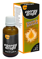 HOT Energy Drops-30Ml Taurin & Guarana(M+W) - środek zwiększający libido ▶️▶️ DYSKRETNIE ▶️ GWARANCJA ▶️ PRZESYŁKA 24h ▶️