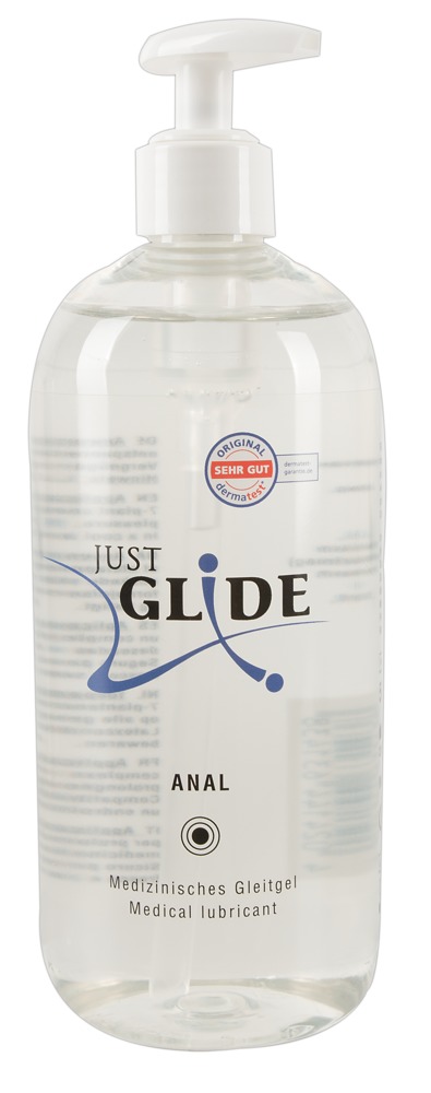 Just Glide Anal 500Ml - Lubrykant analny na bazie wody ▶️▶️ DYSKRETNIE ▶️ GWARANCJA ▶️ PRZESYŁKA 24h ▶️