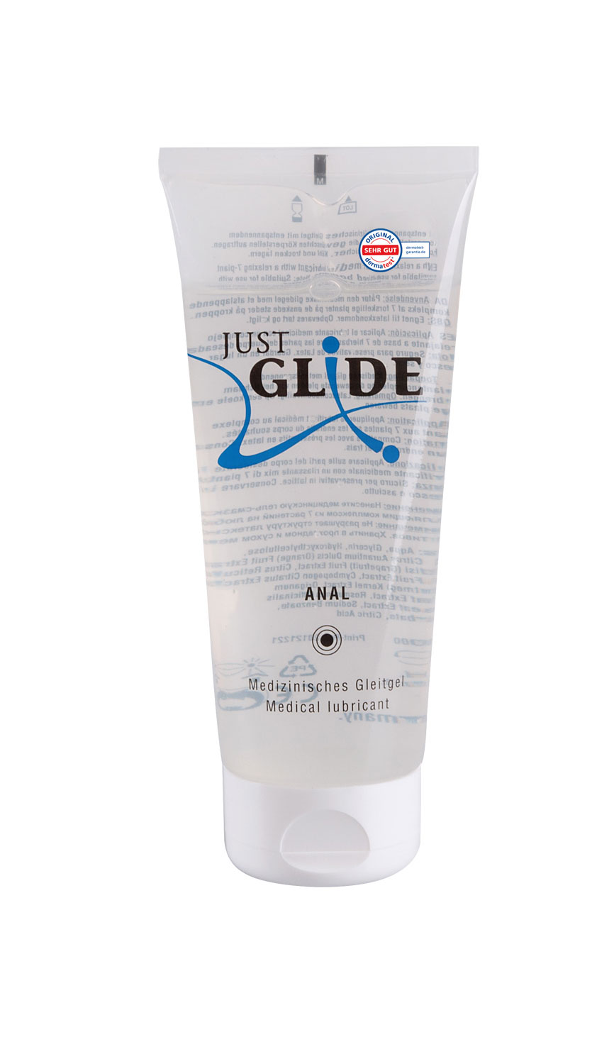 Just Glide Anal 200ml - Lubrykant analny na bazie wody ▶️▶️ DYSKRETNIE ▶️ GWARANCJA ▶️ PRZESYŁKA 24h ▶️