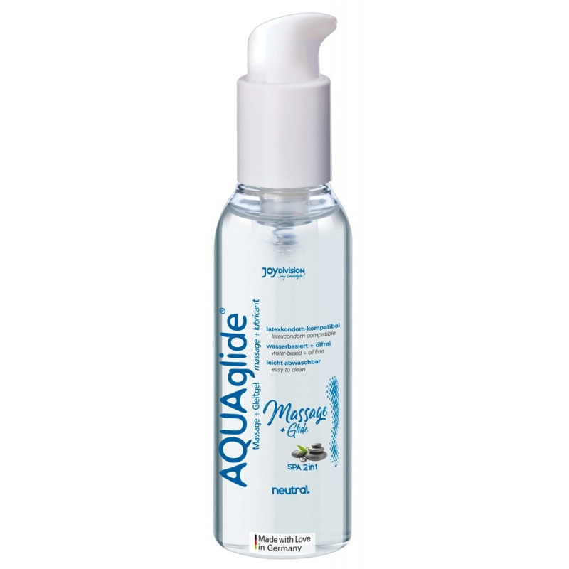 JoyDivision Aquaglide Massage Glide Neutral 200Ml - Żel intymny do masażu ▶️▶️ DYSKRETNIE ▶️ GWARANCJA ▶️ PRZESYŁKA 24h ▶️