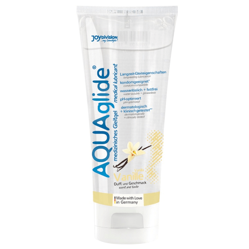 JoyDivision Aquaglide Vanilla, 100 Ml - Lubrykant na bazie wody, waniliowy ▶️▶️ DYSKRETNIE ▶️ GWARANCJA ▶️ PRZESYŁKA 24h ▶️