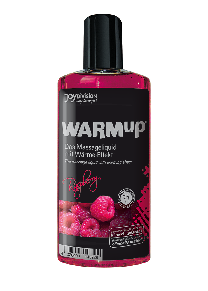 JoyDivision Warmup Raspberry, 150 Ml - Rozgrzewający olejek do masażu, malinowy ▶️▶️ DYSKRETNIE ▶️ GWARANCJA ▶️ PRZESYŁKA 24h ▶️