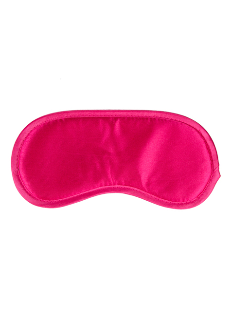 Easy Toys Pink Satin Eye Mask - Opaska na oczy, różowa ▶️▶️ DYSKRETNIE ▶️ GWARANCJA ▶️ PRZESYŁKA 24h ▶️