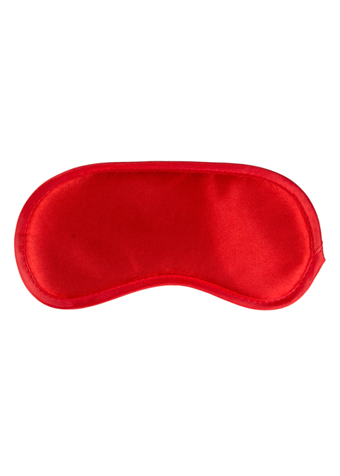 Easy Toys Red Satin Eye Mask - Opaska na oczy, czerwona ▶️▶️ DYSKRETNIE ▶️ GWARANCJA ▶️ PRZESYŁKA 24h ▶️