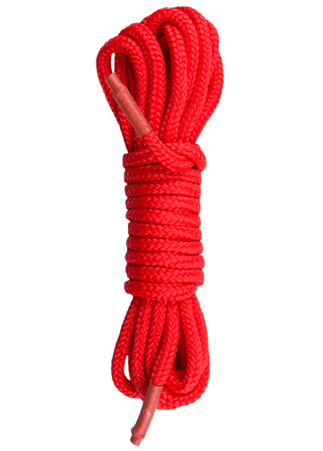 Easy Toys Red Bondage Rope 5M - Taśma do krępowania, czerwona ▶️▶️ DYSKRETNIE ▶️ GWARANCJA ▶️ PRZESYŁKA 24h ▶️