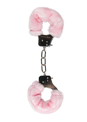 Easy Toys Furry Handcuffs Pink - Kajdanki z futerkiem, Różowe ▶️▶️ DYSKRETNIE ▶️ GWARANCJA ▶️ PRZESYŁKA 24h ▶️