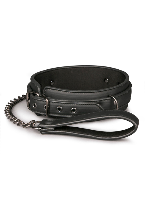 Easy Toys Fetish Collar With Leash - Obroża na smyczy ▶️▶️ DYSKRETNIE ▶️ GWARANCJA ▶️ PRZESYŁKA 24h ▶️