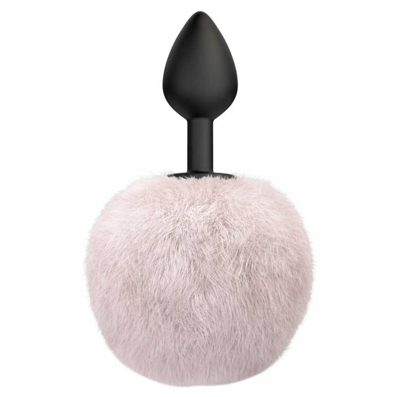 Lola Games Anal Plug Emotions Fluffy White - Korek analny z pomponem, biały ⚫ DARMOWA DOSTAWA od 299zł ⚫ DYSKRETNA PRZESYŁKA 24H Z POLSKI ⚫