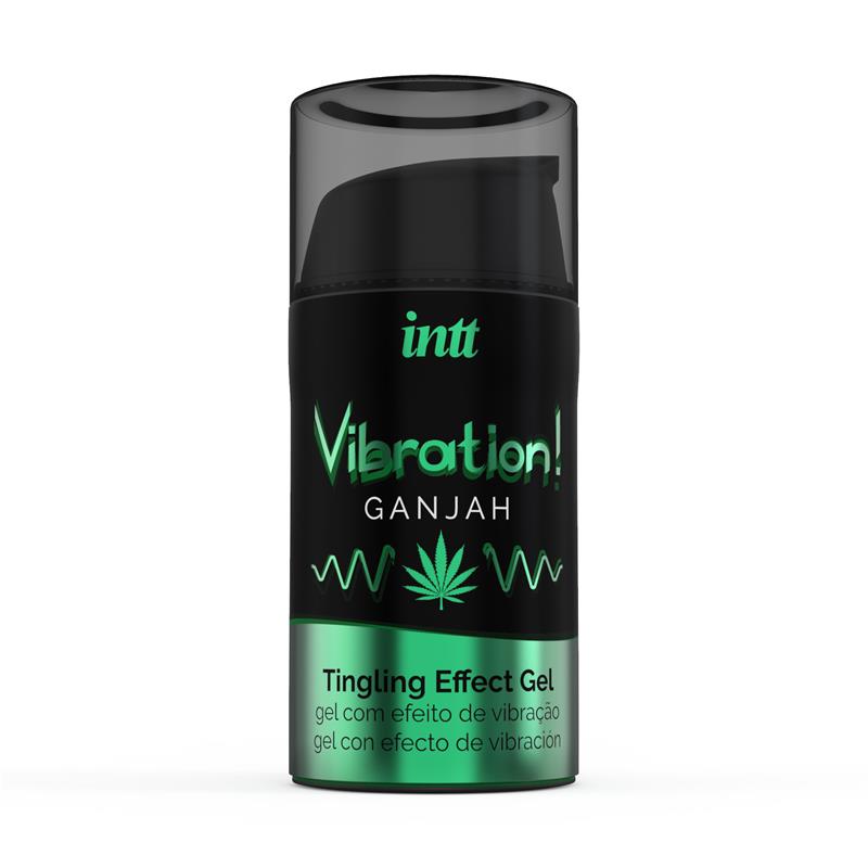 INTT Vibration Ganjah 15 Ml - Żel stymulujący dla par, konopny ▶️▶️ DYSKRETNIE ▶️ GWARANCJA ▶️ PRZESYŁKA 24h ▶️