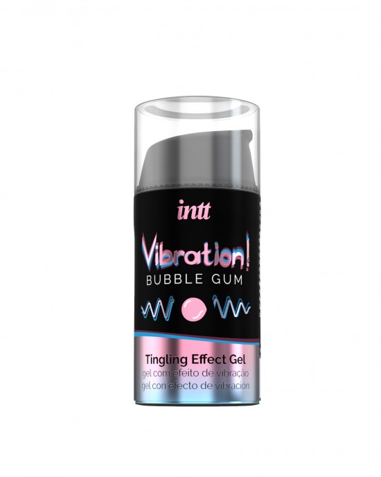 INTT Vibration Bubble Gum 15 Ml - Żel stymulujący dla par, guma do żucia ▶️▶️ DYSKRETNIE ▶️ GWARANCJA ▶️ PRZESYŁKA 24h ▶️