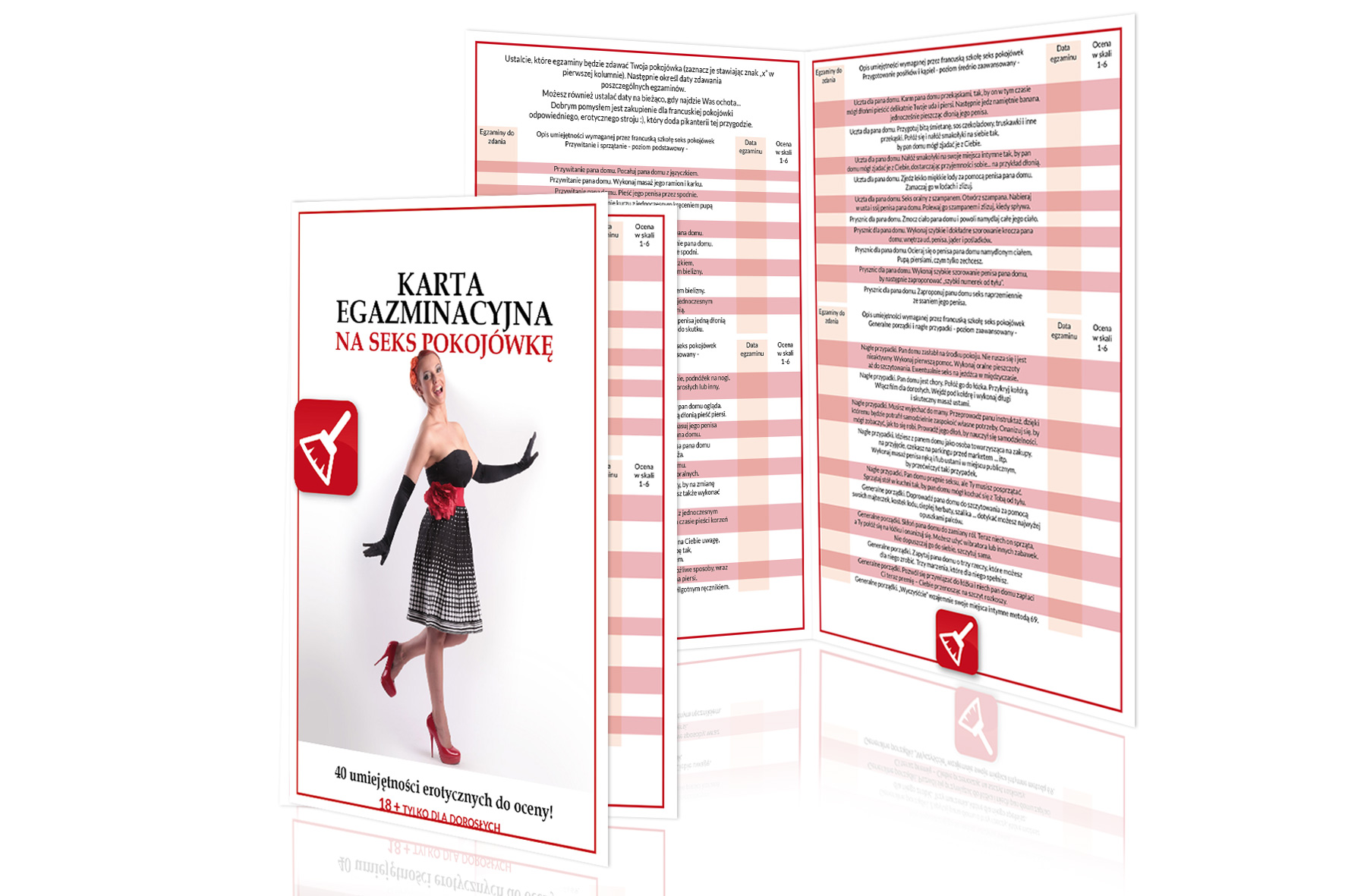 Karta Egzaminacyjna Na Seks Pokojówkę - Gra erotyczna ▶️▶️ DYSKRETNIE ▶️ GWARANCJA ▶️ PRZESYŁKA 24h ▶️