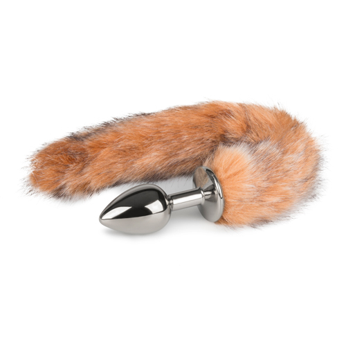 Easy Toys Fox tail 03 - Korek analny z ogonkiem, Brązowy ▶️▶️ DYSKRETNIE ▶️ GWARANCJA ▶️ PRZESYŁKA 24h ▶️