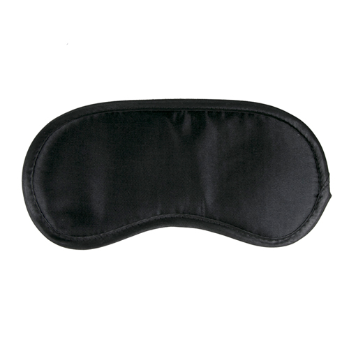 Easy Toys Black Satin Eye Mask - Opaska na oczy, czarna ▶️▶️ DYSKRETNIE ▶️ GWARANCJA ▶️ PRZESYŁKA 24h ▶️