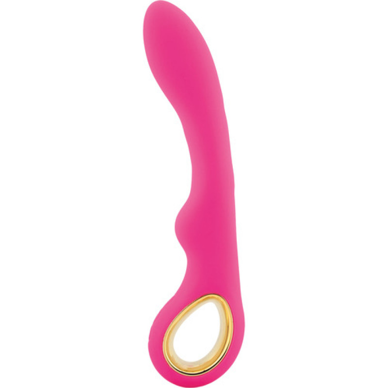 MSX Vibratore Design Handy Wave Grip Small Pink - Wibrator do punktu G ▶️▶️ DYSKRETNIE ▶️ GWARANCJA ▶️ PRZESYŁKA 24h ▶️