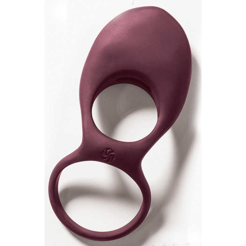 Lola Games Vibrating Double Cockring Daydream Wine Red - Wibrujący pierścień na penisa, czerwony ▶️▶️ DYSKRETNIE ▶️ GWARANCJA ▶️ PRZESYŁKA 24h ▶️