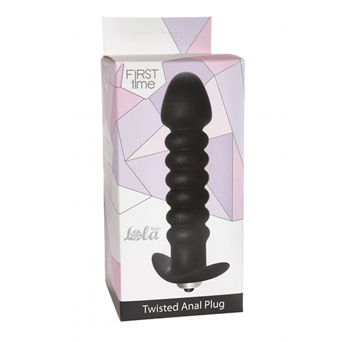 Lola Toys Anal Twisted Vibrating Black - Koraliki analne, różowe ▶️▶️ DYSKRETNIE ▶️ GWARANCJA ▶️ PRZESYŁKA 24h ▶️