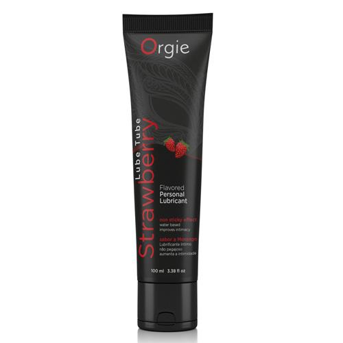 Orgie Flavored Intimate Gel Strawberry - Lubrykant truskawkowy na bazie wody ▶️▶️ DYSKRETNIE ▶️ GWARANCJA ▶️ PRZESYŁKA 24h ▶️