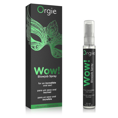 Orgie Wow! Blowjob Spray 10 Ml - Spray stymulujący do seksu oralnego ▶️▶️ DYSKRETNIE ▶️ GWARANCJA ▶️ PRZESYŁKA 24h ▶️