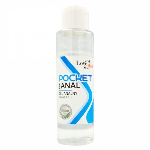 Love Stim Pocket In Anal 100 ml - Lubrykant analny na bazie wody ▶️▶️ DYSKRETNIE ▶️ GWARANCJA ▶️ PRZESYŁKA 24h ▶️