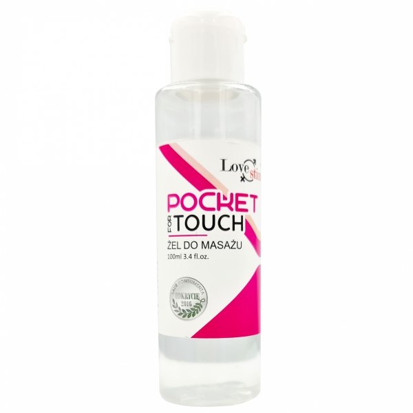 Love Stim Pocket Touch 100 ml - Żel do masażu ▶️▶️ DYSKRETNIE ▶️ GWARANCJA ▶️ PRZESYŁKA 24h ▶️