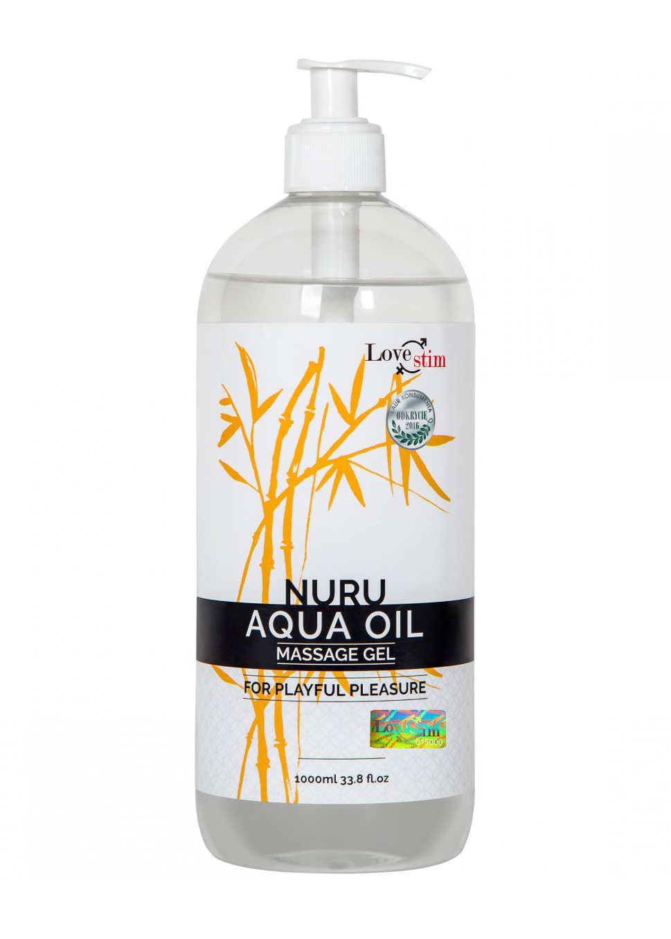 Love Stim Nuru Aqua Oil 1000 ml - Olejek do masażu ▶️▶️ DYSKRETNIE ▶️ GWARANCJA ▶️ PRZESYŁKA 24h ▶️