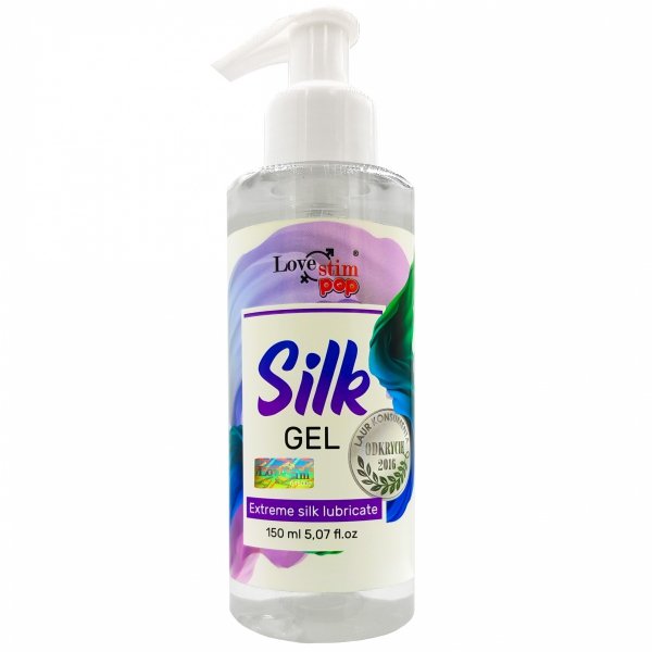 Love Stim Pop Silk Gel 150 ml - Lubrykant na bazie silikonu ▶️▶️ DYSKRETNIE ▶️ GWARANCJA ▶️ PRZESYŁKA 24h ▶️