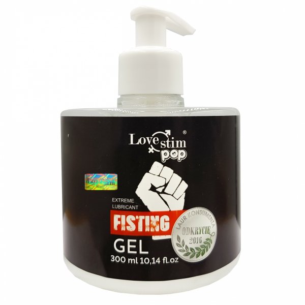 Love Stim Pop Fisting Gel 300 ml - Żel analny do fistingu ▶️▶️ DYSKRETNIE ▶️ GWARANCJA ▶️ PRZESYŁKA 24h ▶️