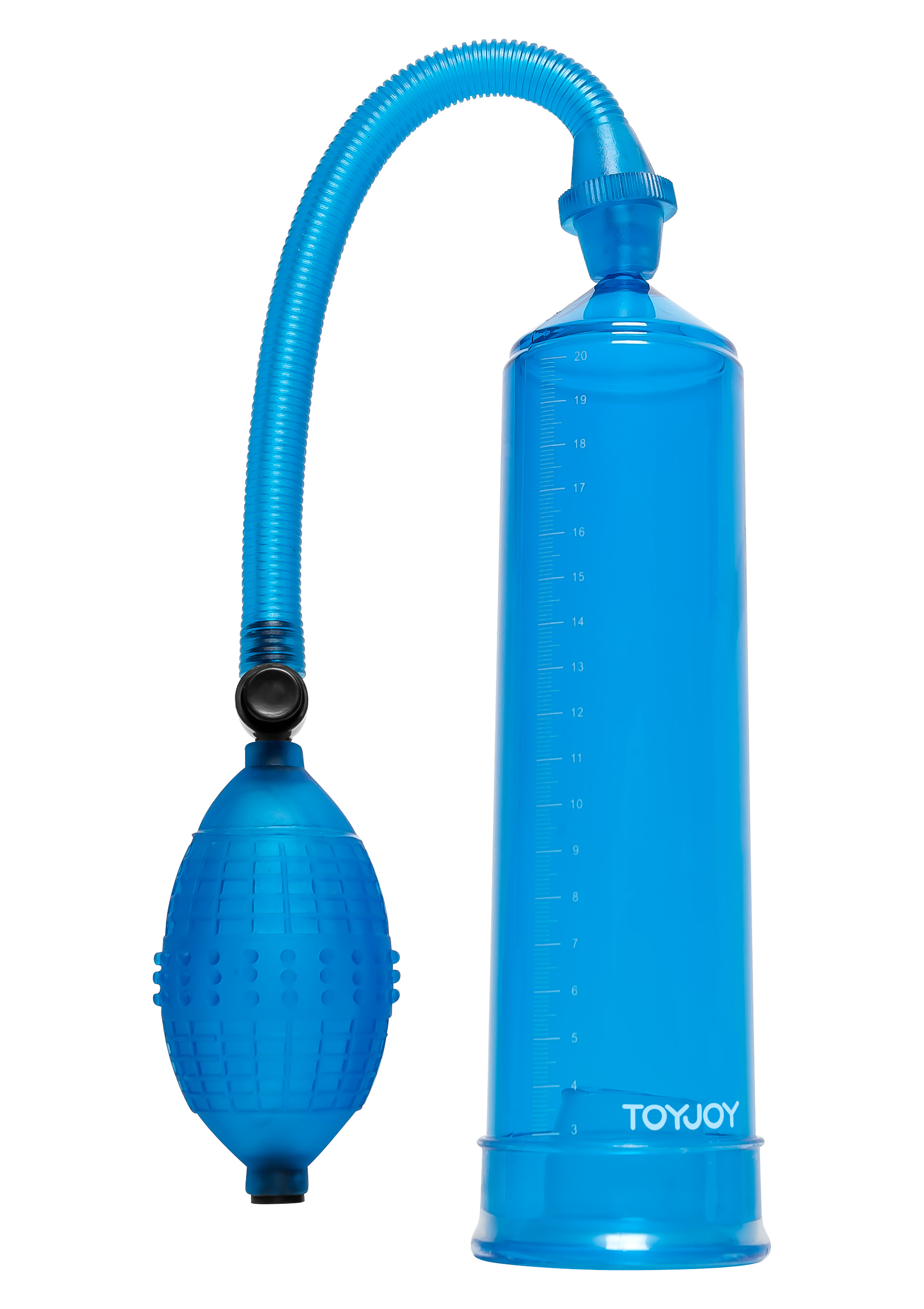 ToyJoy Power Pump Blue - Pompk powiększająca penisa, niebieska ▶️▶️ DYSKRETNIE ▶️ GWARANCJA ▶️ PRZESYŁKA 24h ▶️