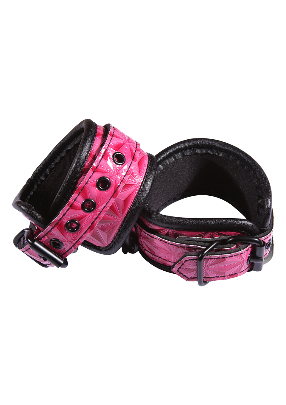 Sinful Ankle Cuffs Pink - Kajdanki, różowe ▶️▶️ DYSKRETNIE ▶️ GWARANCJA ▶️ PRZESYŁKA 24h ▶️