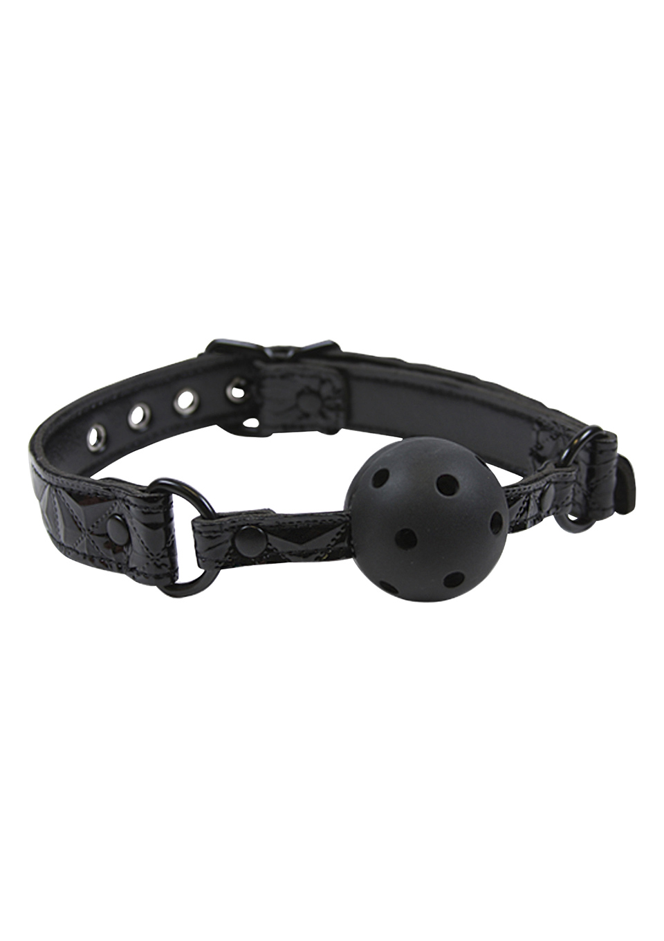 Sinful Ball Gag Black - Knebel z kulką ▶️▶️ DYSKRETNIE ▶️ GWARANCJA ▶️ PRZESYŁKA 24h ▶️