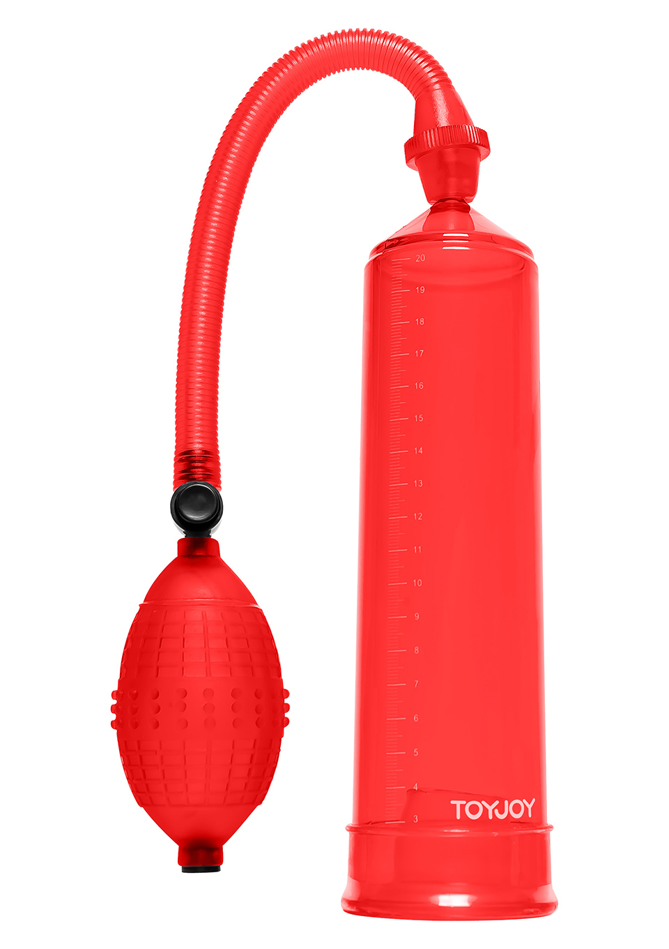 ToyJoy Power Pump Red - Pompka powiększająca penisa ▶️▶️ DYSKRETNIE ▶️ GWARANCJA ▶️ PRZESYŁKA 24h ▶️