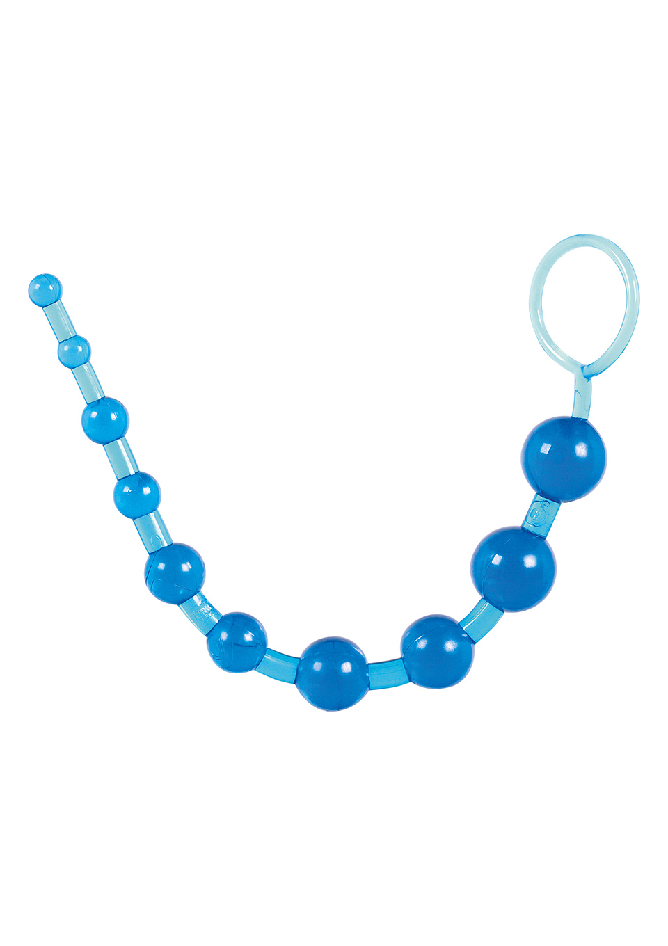 ToyJoy Thai Toy Beads Blue - Koraliki analne, niebieskie ▶️▶️ DYSKRETNIE ▶️ GWARANCJA ▶️ PRZESYŁKA 24h ▶️