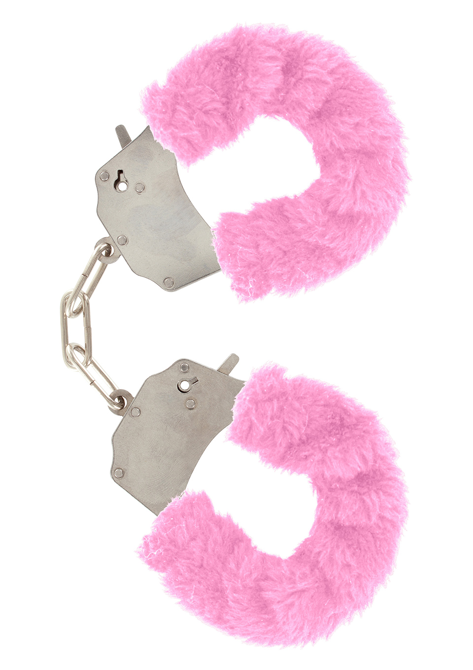 ToyJoy Furry Fun Cuffs Pink Plush - Kajdanki z futerkiem, różowe ▶️▶️ DYSKRETNIE ▶️ GWARANCJA ▶️ PRZESYŁKA 24h ▶️