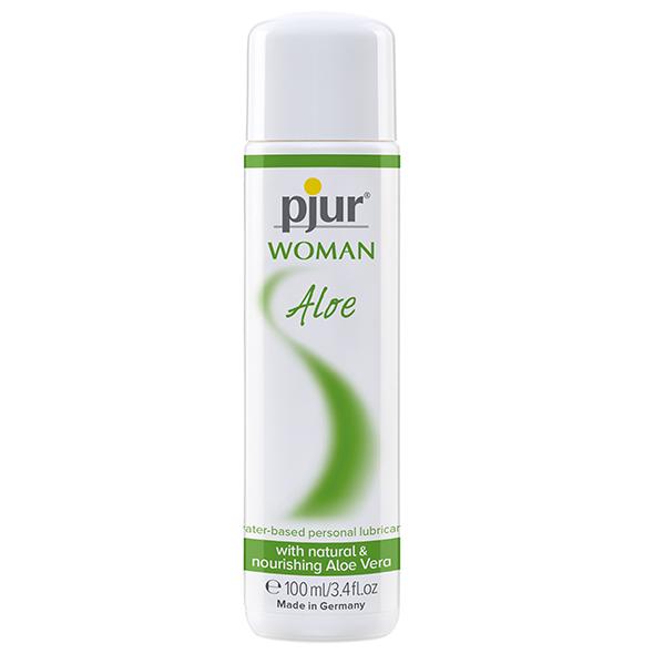 Pjur Woman Aloe 100Ml Waterbased Lubricant - Lubrykant z aloesem na bazie wody ▶️▶️ DYSKRETNIE ▶️ GWARANCJA ▶️ PRZESYŁKA 24h ▶️