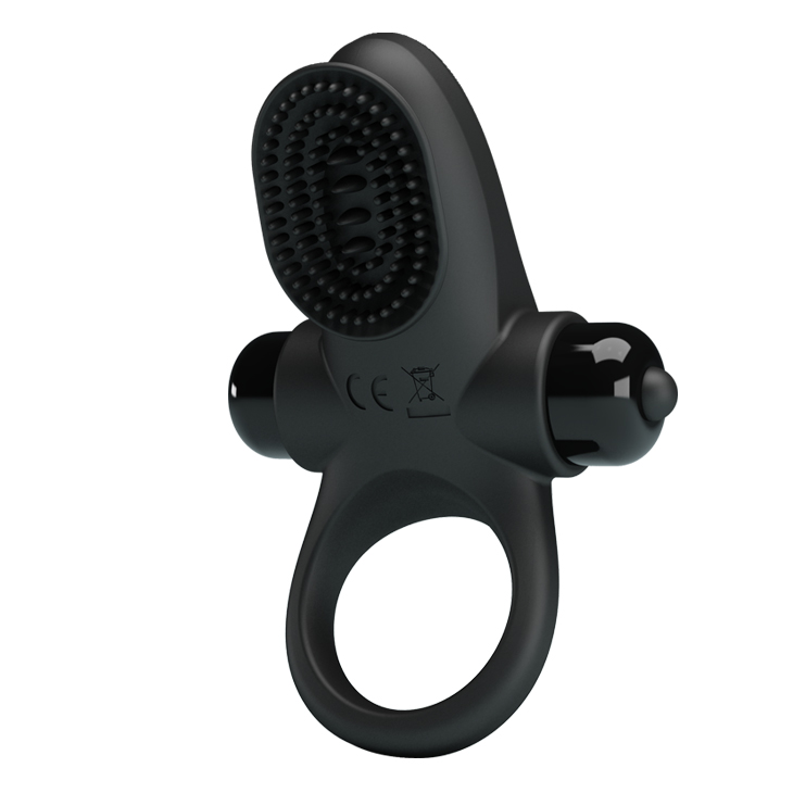 Pretty Love Vibrant Penis Ring Ii Black - Wibrujący pierścień erekcyjny ⚫ DARMOWA DOSTAWA od 299zł ⚫ DYSKRETNA PRZESYŁKA 24H Z POLSKI ⚫