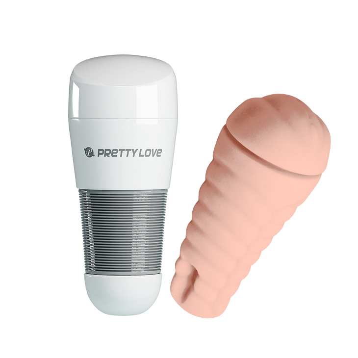 Pretty Love Kitty White - Masturbator klasyczny ⚫ DARMOWA DOSTAWA od 250zł ⚫ DYSKRETNA PRZESYŁKA 24H Z POLSKI ⚫