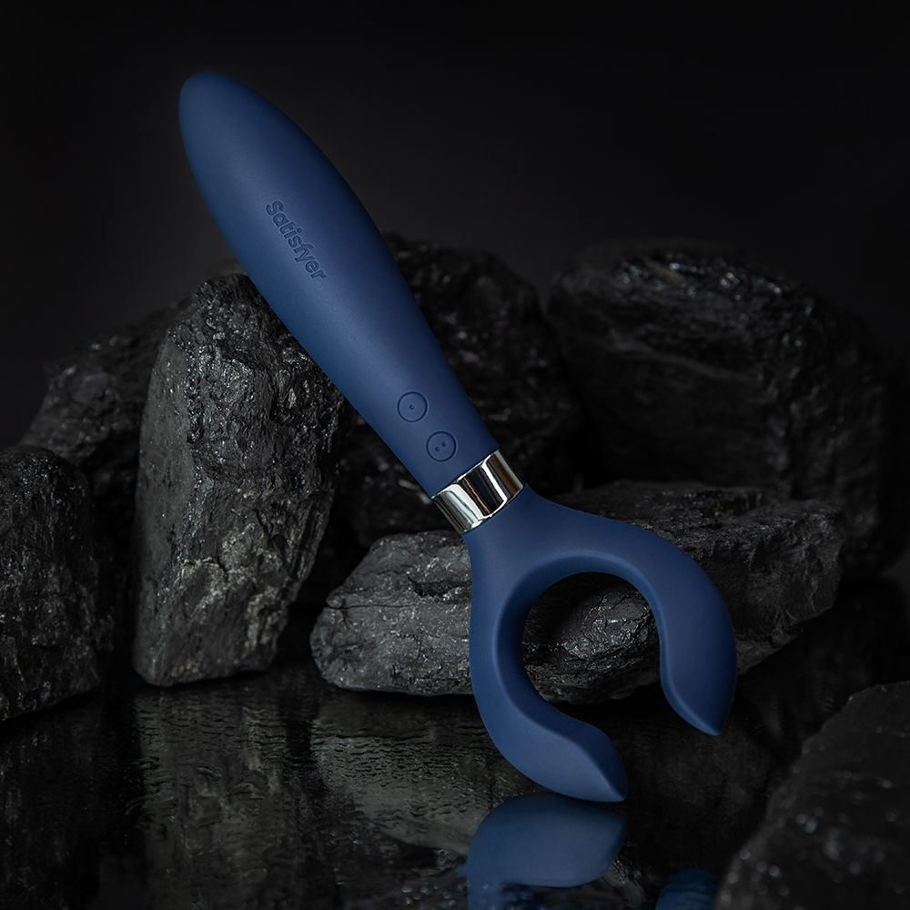 Satisfyer Endless Fun Multi Vibrator Blue - Wibrator dla par, niebieski ▶️▶️ DYSKRETNIE ▶️ GWARANCJA ▶️ PRZESYŁKA 24h ▶️