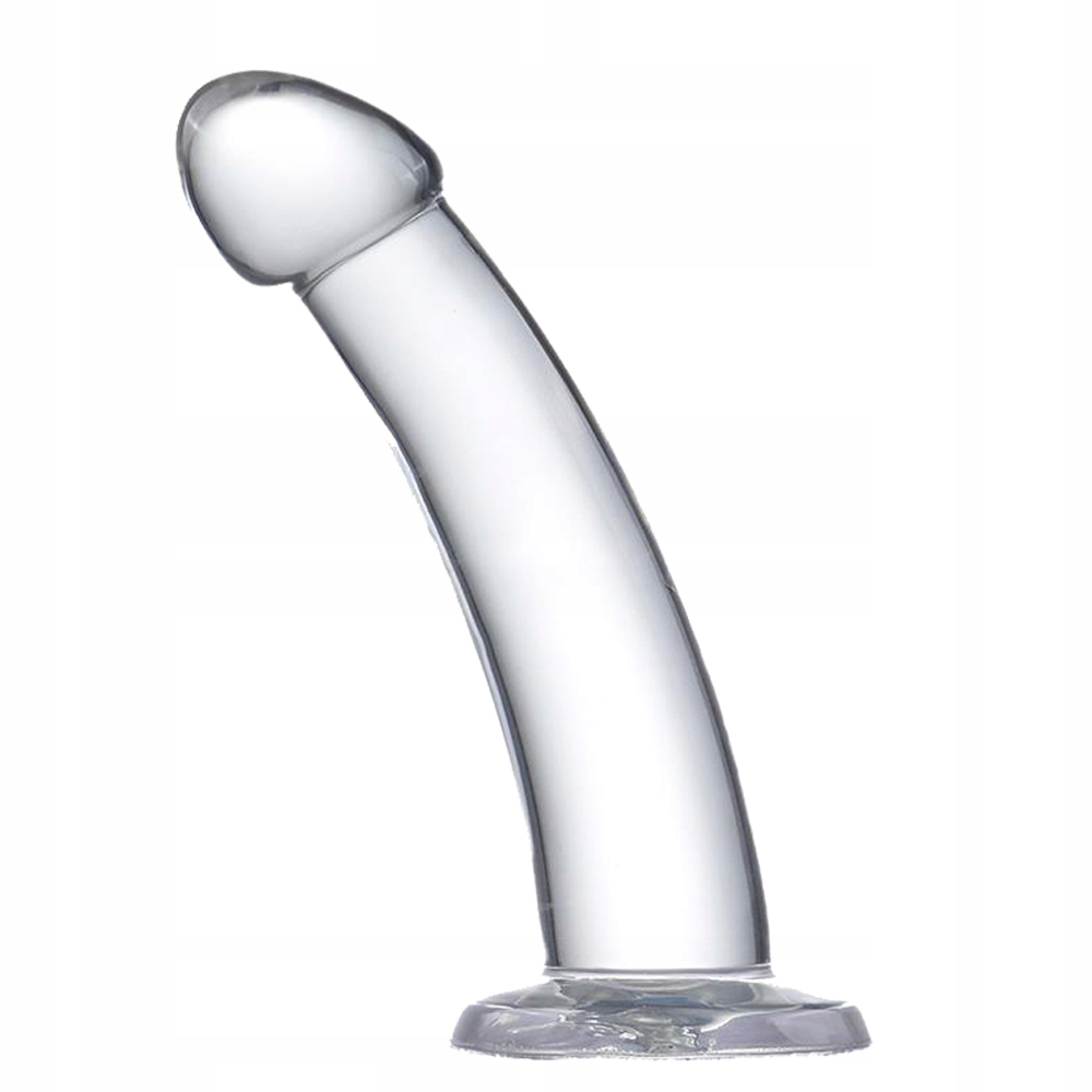 Glazed Curved 16 cm - Dildo klasyczne na przyssawce ▶️▶️ DYSKRETNIE ▶️ GWARANCJA ▶️ PRZESYŁKA 24h ▶️