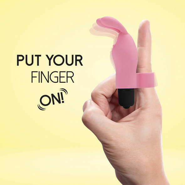 Feelz Toys Magic Finger Vibrator Pink - Wibrator na palec Różowy ▶️▶️ DYSKRETNIE ▶️ GWARANCJA ▶️ PRZESYŁKA 24h ▶️