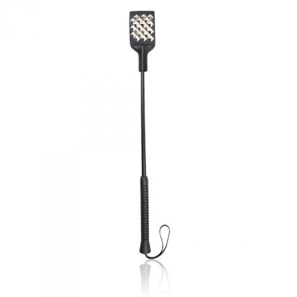 Toyz4lovers Frustino Square Spot Riding Crop Black - Szpicruta do klapsów ⚫ DARMOWA DOSTAWA od 299zł ⚫ DYSKRETNA PRZESYŁKA 24H Z POLSKI ⚫