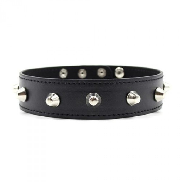 Toyz4lovers Collare Spikes Collar Black - Obroża BDSM ⚫ DARMOWA DOSTAWA od 299zł ⚫ DYSKRETNA PRZESYŁKA 24H Z POLSKI ⚫