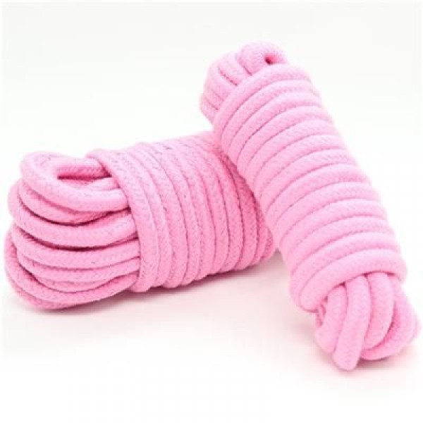 Toyz4lovers Cotton Rope 10Mpink - Lina do krępowania Różowy ▶️▶️ DYSKRETNIE ▶️ GWARANCJA ▶️ PRZESYŁKA 24h ▶️