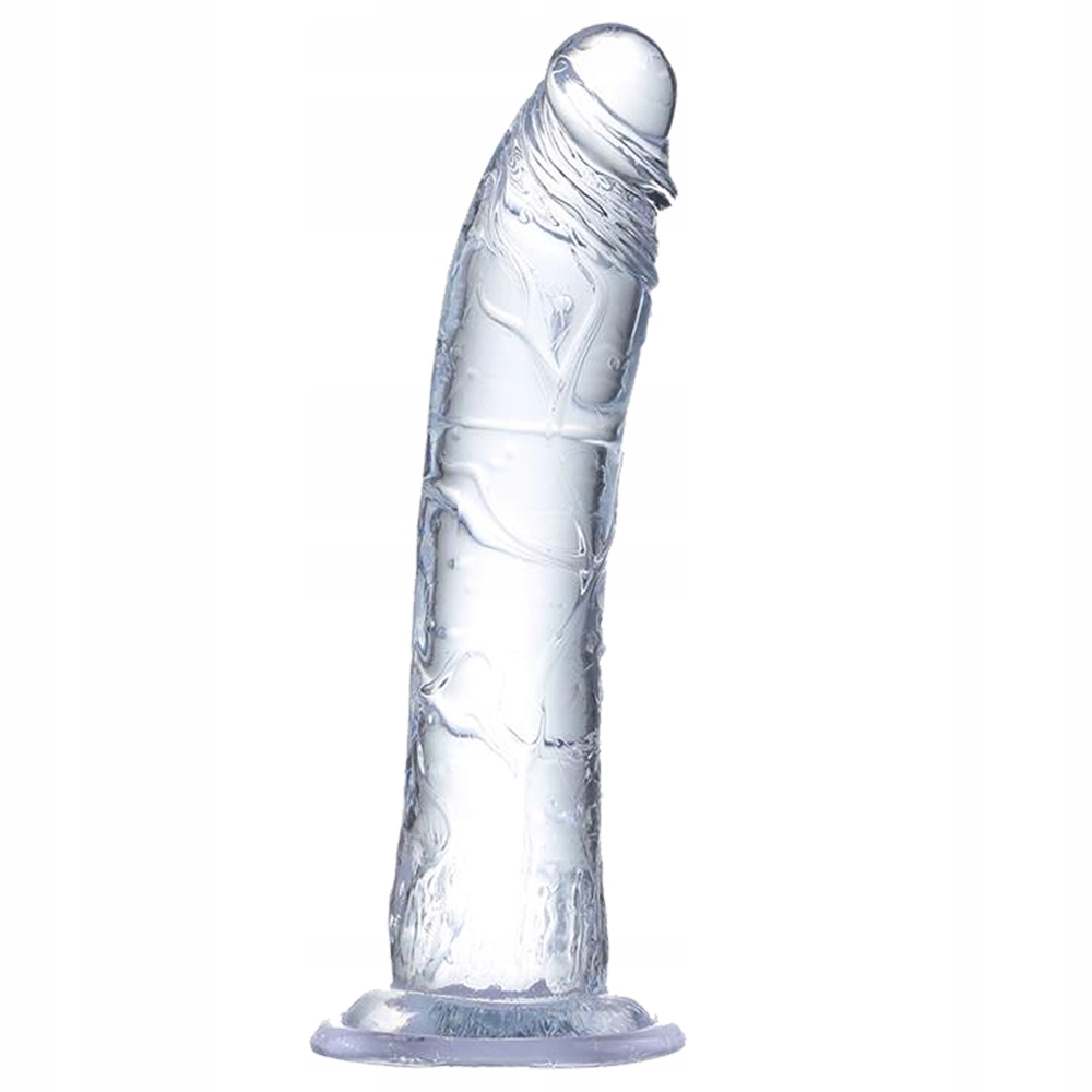 Glazed Realistic dildo 21,5 cm - Dildo klasyczne na przyssawce ▶️▶️ DYSKRETNIE ▶️ GWARANCJA ▶️ PRZESYŁKA 24h ▶️