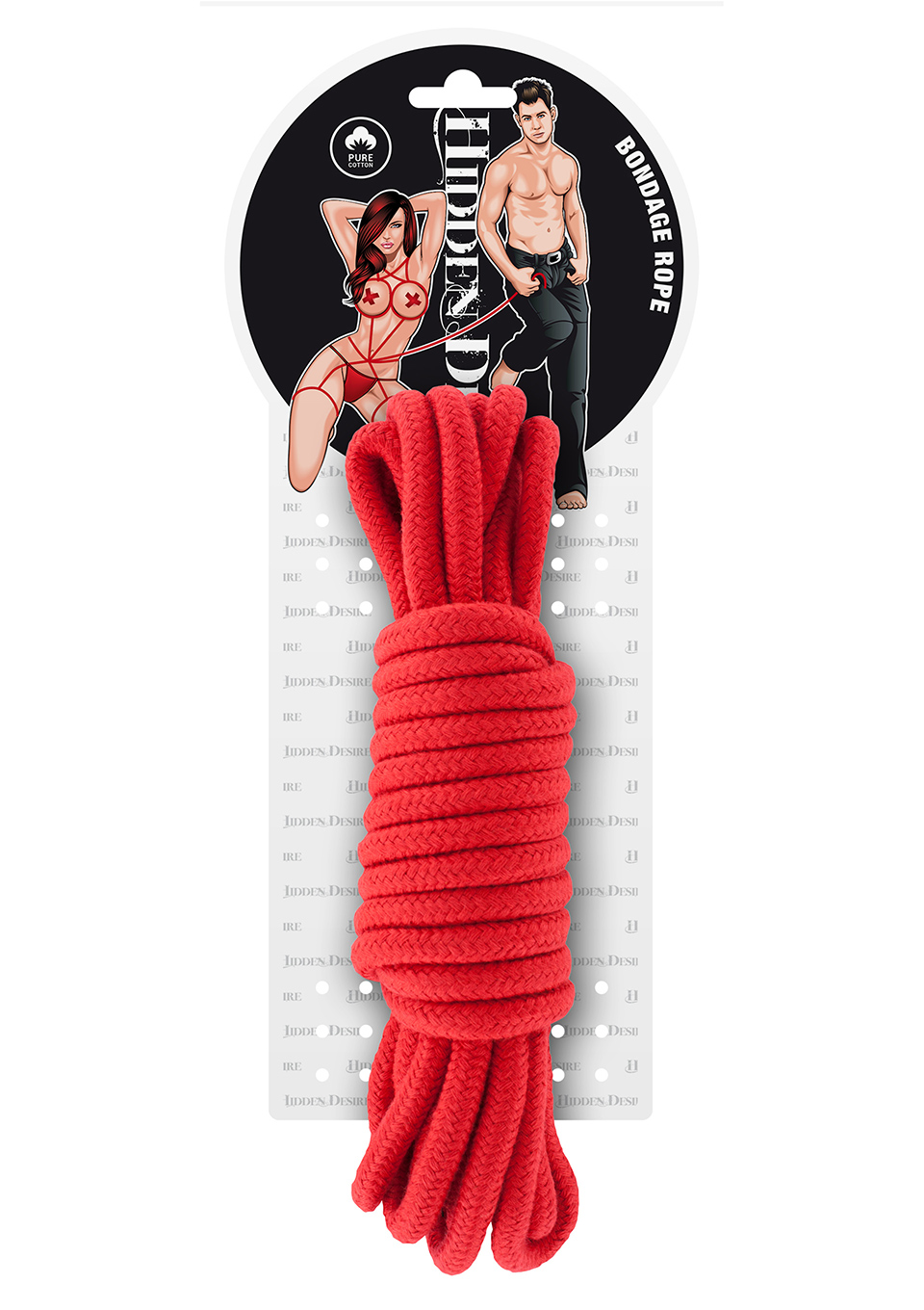 Hidden Desire Bondage Rope 5 Meter Red - Lina do krępowania Czerwony ▶️▶️ DYSKRETNIE ▶️ GWARANCJA ▶️ PRZESYŁKA 24h ▶️