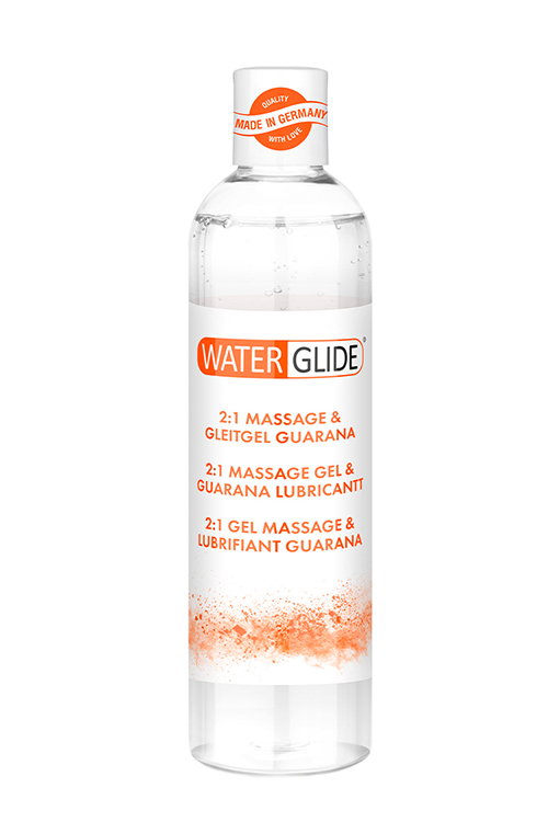 Waterglide Massage & Lubricant Guarana - Żel intymny do masażu z guaraną ▶️▶️ DYSKRETNIE ▶️ GWARANCJA ▶️ PRZESYŁKA 24h ▶️