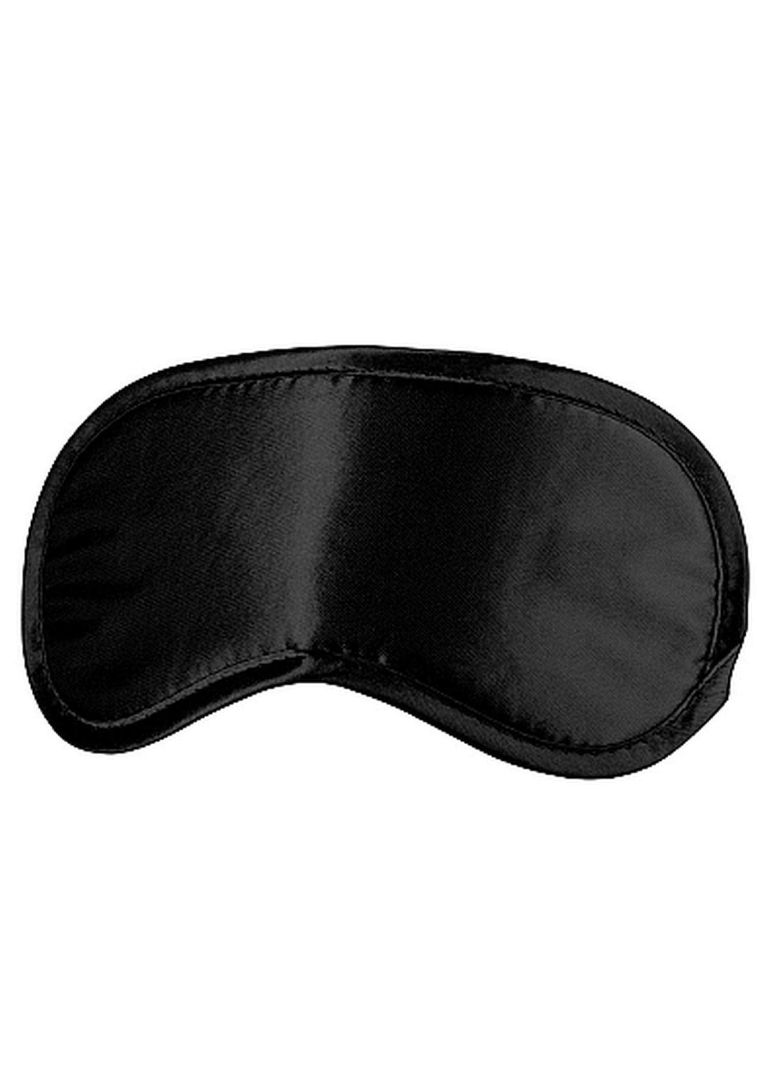 Ouch! Soft Eyemask Black - Maska na oczy Czarny ⚫ DARMOWA DOSTAWA od 299zł ⚫ DYSKRETNA PRZESYŁKA 24H Z POLSKI ⚫