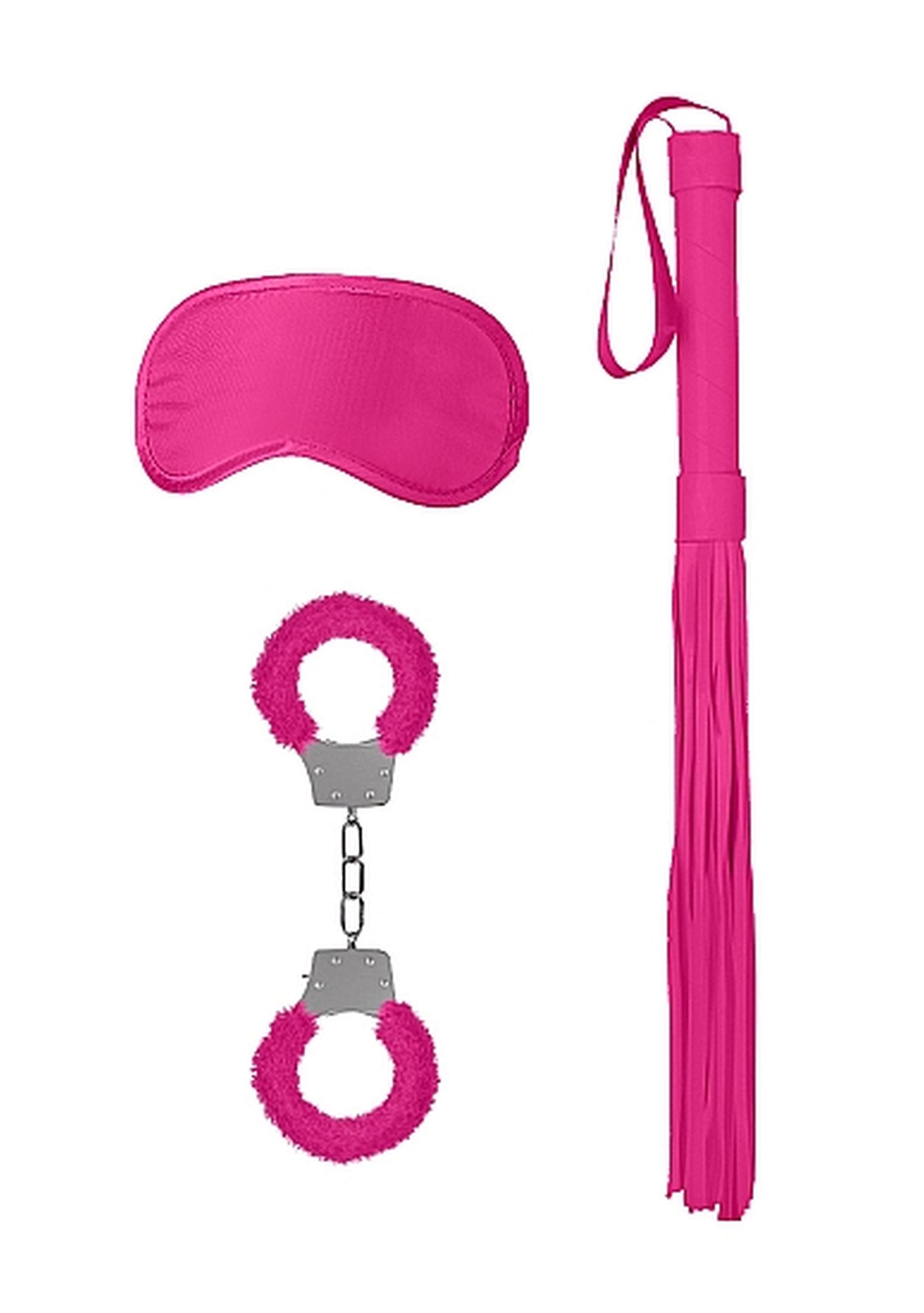 Ouch! Introductory Bondage Kit #1 Pink - Zestaw BDSM Różowy ▶️▶️ DYSKRETNIE ▶️ GWARANCJA ▶️ PRZESYŁKA 24h ▶️