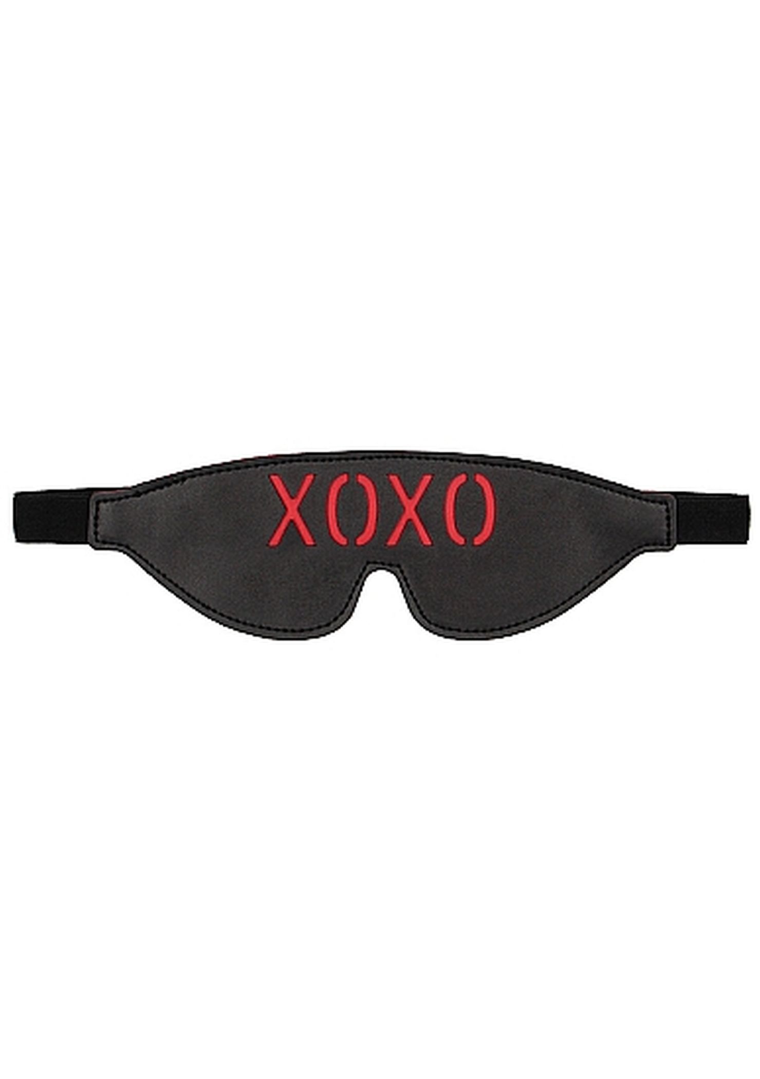 Ouch! Blindfold Xoxo Black - Maska na oczy 